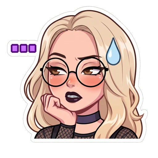 A saved Soft Goth look